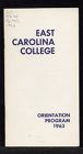 Freshman orientation program, 1963
